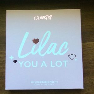 Colourpop cosmetics lilac you a lot shadow palette